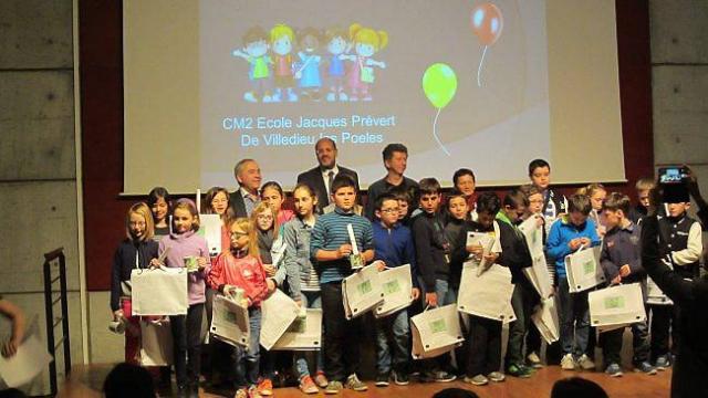 Les CM2 récompensés à Caen