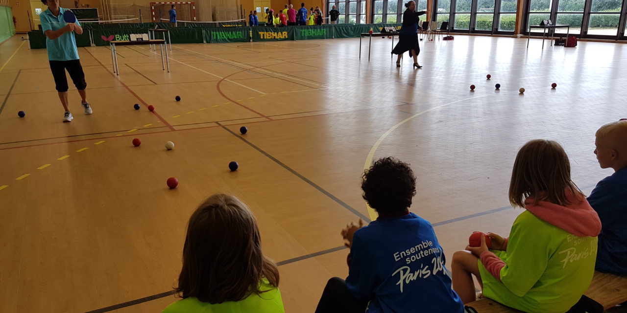 Journée olympique en sport partagé