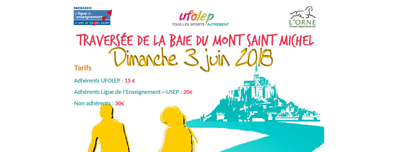 Traversée de la baie du Mont Saint Michel