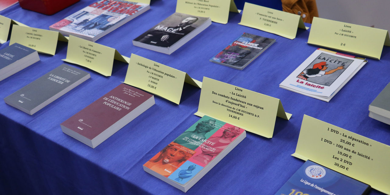 Fête régionale des 150 ans de la Ligue de l’enseignement, à la Salle Le Sillon, MJC du Chemin Vert à Caen