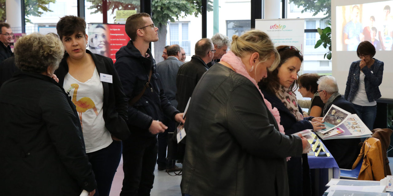 Fête régionale des 150 ans de la Ligue de l’enseignement, à la Salle Le Sillon, MJC du Chemin Vert à Caen