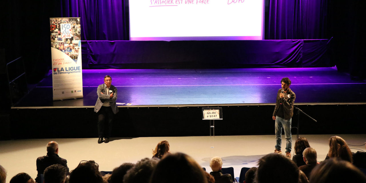 Fête régionale des 150 ans de la Ligue de l’enseignement, à la Salle Le Sillon, MJC du Chemin Vert à Caen