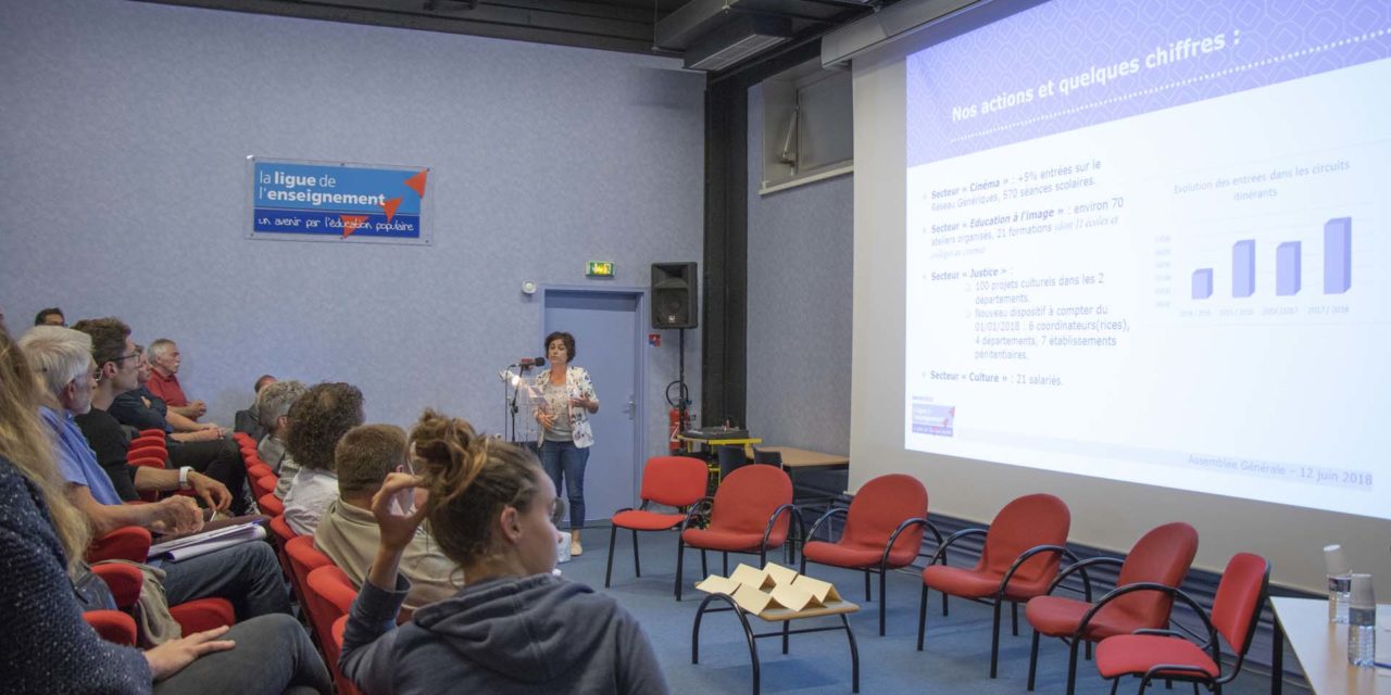 Assemblée Générale ordinaire de la Ligue de l’enseignement de Normandie 12/06/2018