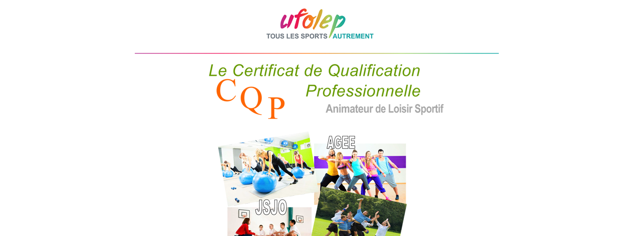 Certificat de Qualification Professionnelle Animateur de Loisir Sportif - novembre 2018