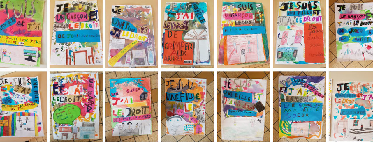 L&rsquo;égalité filles garçons et les droits des enfants vus par les élèves d&rsquo;Hérouville Saint-Clair