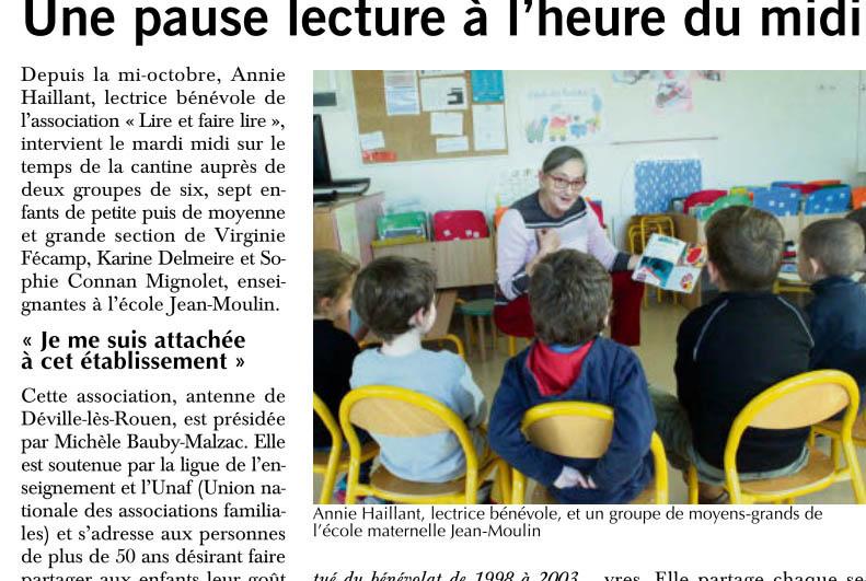 Une pause lecture à l’heure de midi