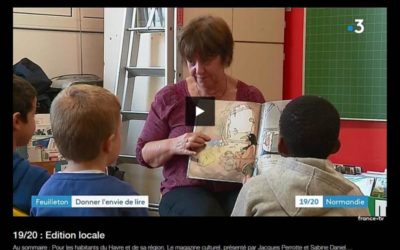 Lire et faire lire et l’illetrisme sur FR3