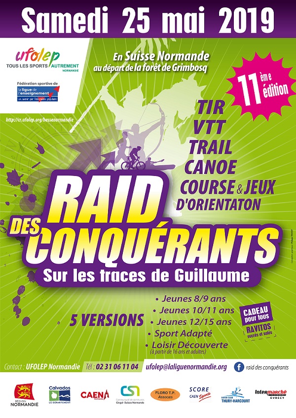Raid des Conquérants – 11ème édition – Raid Multisport