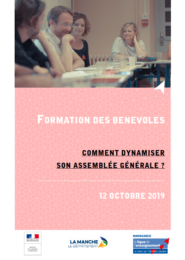 Formation des bénévoles - dynamiser son Assemblée Générale