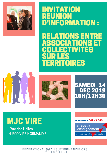 Matinée d'info : relations associations et collectivités sur les territoires