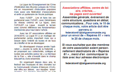 Repères 61 n°1 Septembre