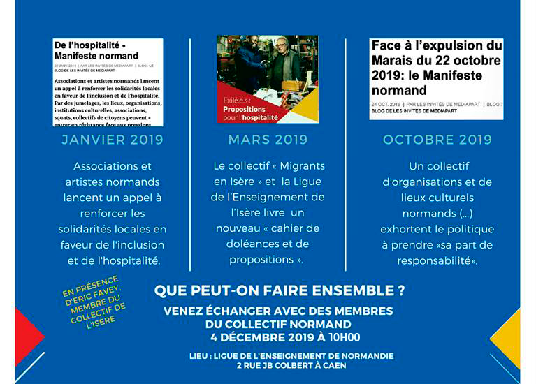 Exilé·e·s : propositions pour l'hospitalité