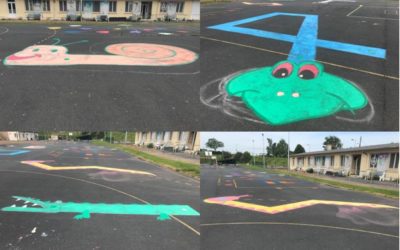 Le mini golf est arrivé au centre