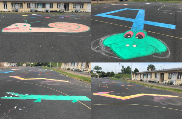 Le mini golf est arrivé au centre