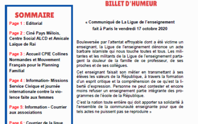 Repères 61 N°7 Octobre 2020