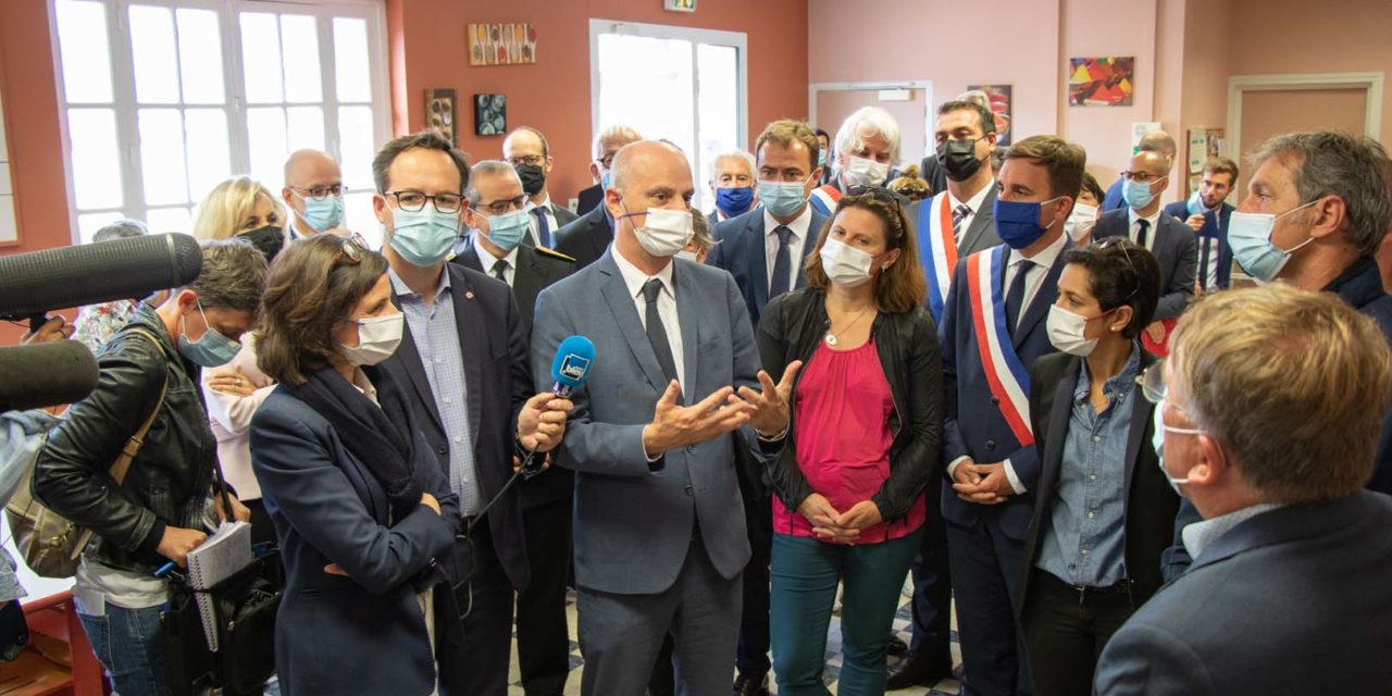 Visite ministérielle du vendredi 16 juillet 2021 à Ouistreham