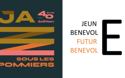 Jeune bénévole, futur·e bénévole en partenariat avec le festival Jazz sous les pommiers
