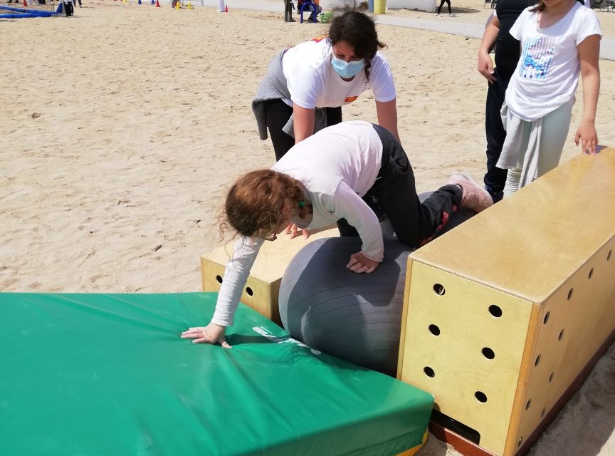 Journée de découverte de sport adapté à la plage
