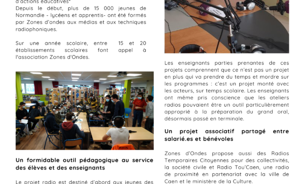 Interview de Zones d’Ondes