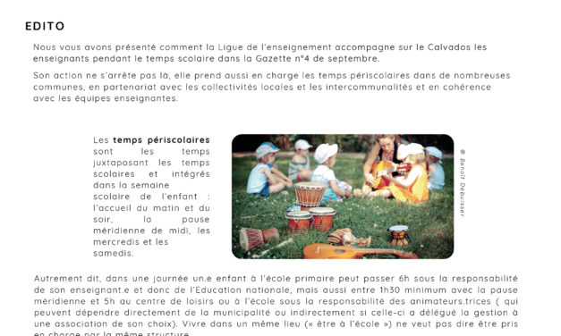 La Gazette de la fédération du Calvados N°6 • NOVEMBRE 2021