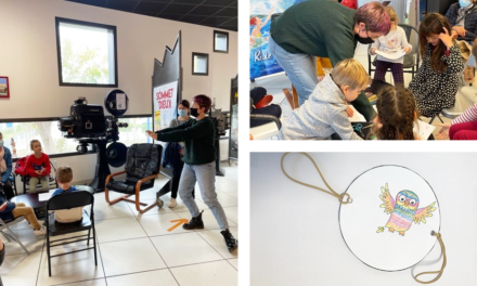 Ateliers « Jouets optiques » et « Egalité filles/garçons au cinéma » à Hauteville-sur-Mer